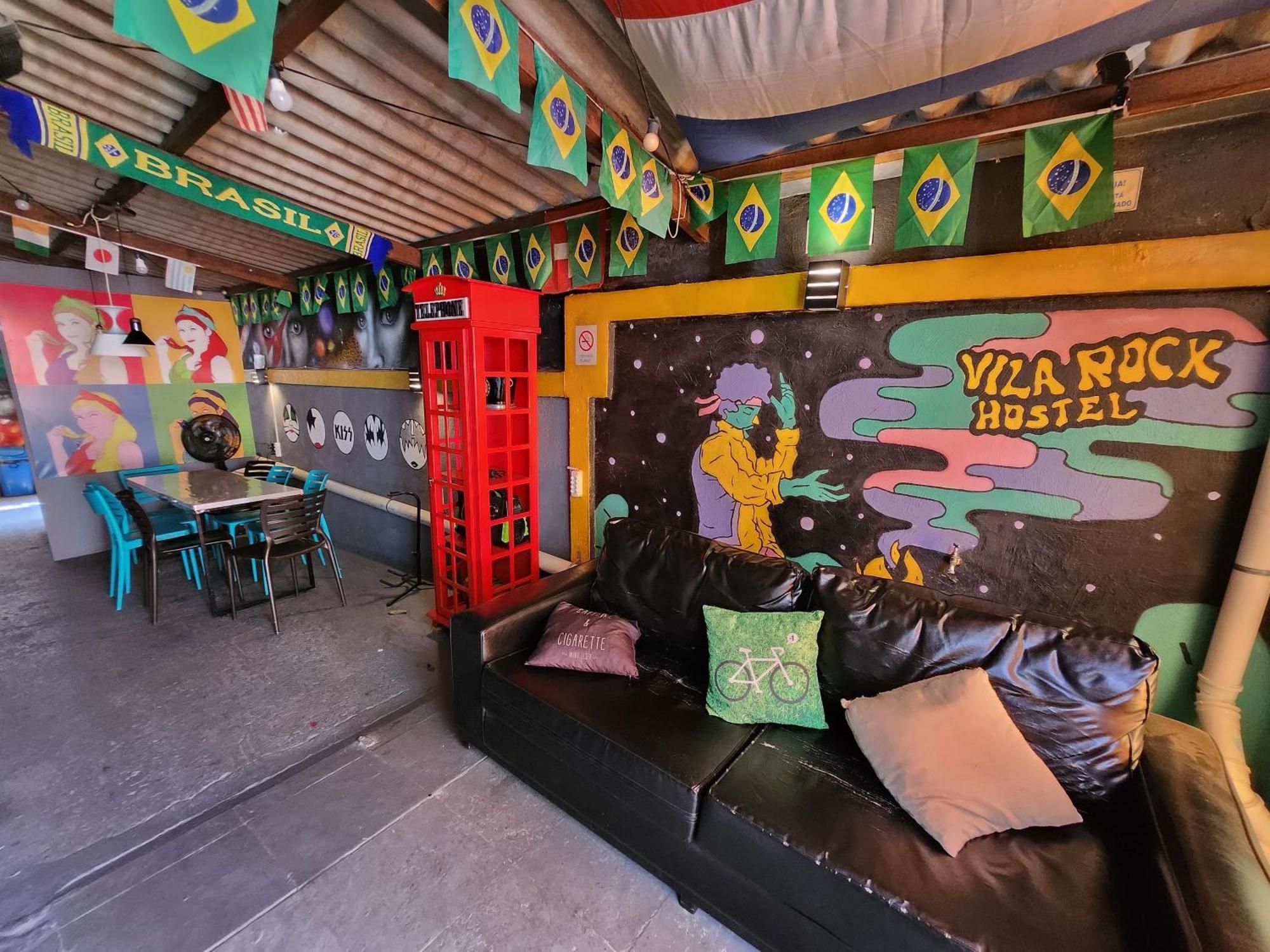 Vila Rock Hostel - Proximo Allianz Parque, Vila Madalena, Av Paulista, Hospital Das Clinicas Incor Fmusp São Paulo Eksteriør billede